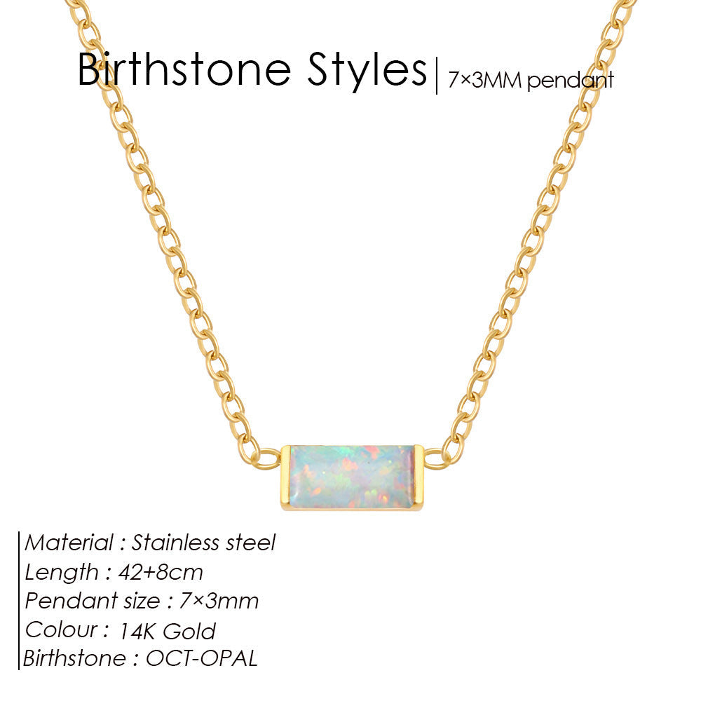 The Birthstone Layered Choker | 18K Gold-Plated