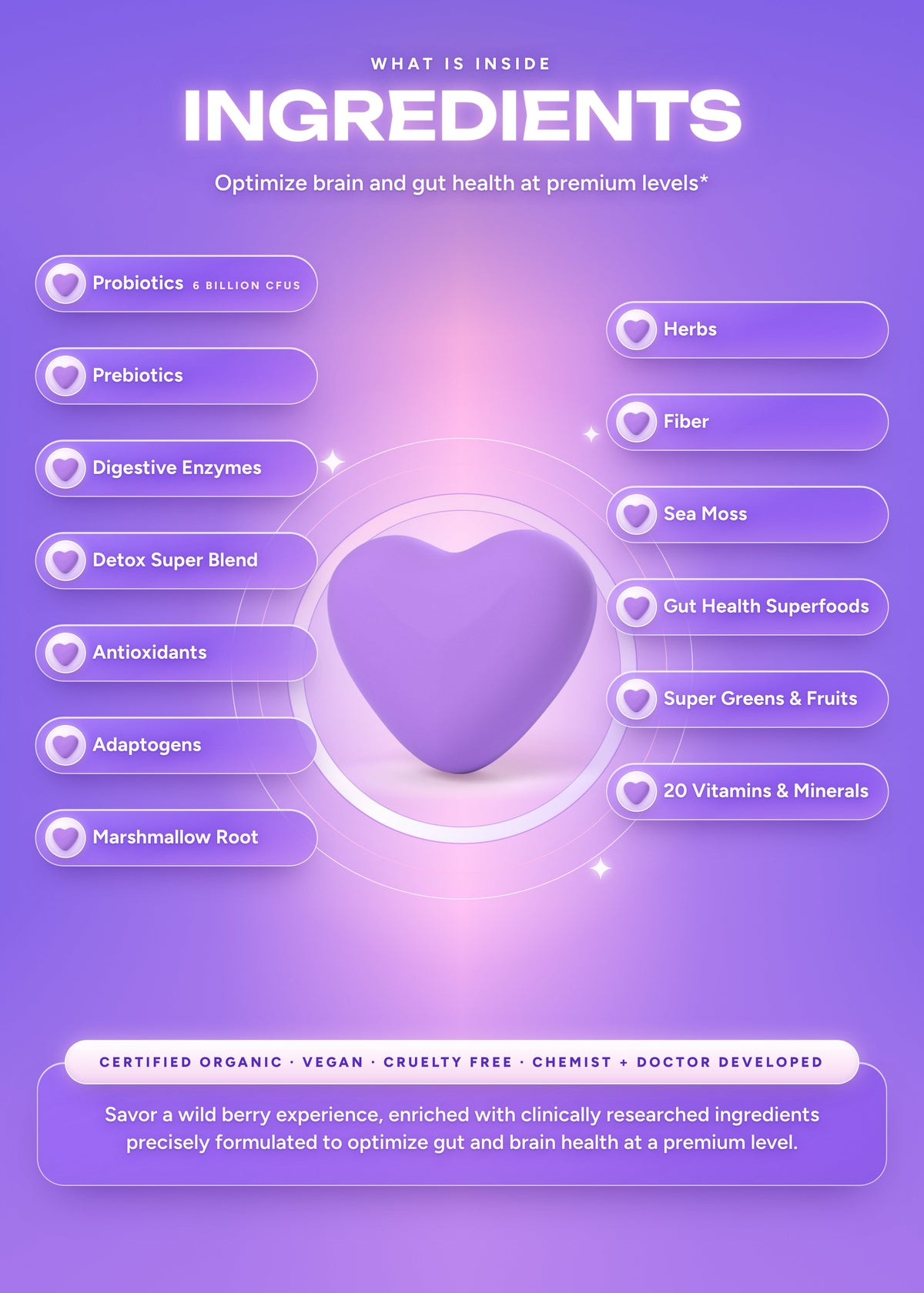 It Girl Gut Glow Up | Gut Health & Detox Supplement