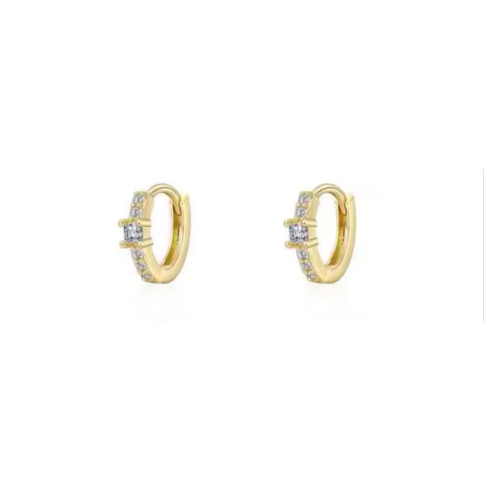 Dainty Huggie Hoop Earrings -3 Pairs